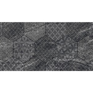 Fanal Decor Zendra Black Rect. 60x120 płytka dekoracyjna