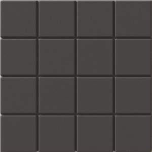 WOW Raster Grid S Basalt 15x15 płytka mozaikowa