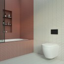 WOW Raster Lines M Chalk 15x15 płytka mozaikowa