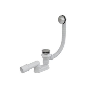 Ravak Syfon Wannowy z przelewem 800 click-clack chrom X01472