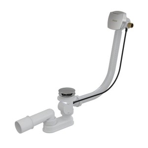 Ravak Syfon Wannowy z napełnianiem przez przelew 800 II chrom X01504