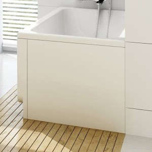 Ravak Panel A boczny Chrome 75 Snowwhite CZ74130A00 do obudowy wanny biały  