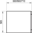 Ravak Panel A boczny Chrome 75 Snowwhite CZ74130A00 do obudowy wanny biały