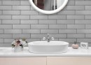 Monopole Boreal Grey Mat 7,5x28 płytki ścienne cegiełka