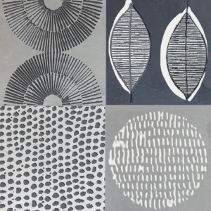 Gayafores Nairobi Gris 33,15x33,15 płytka patchwork