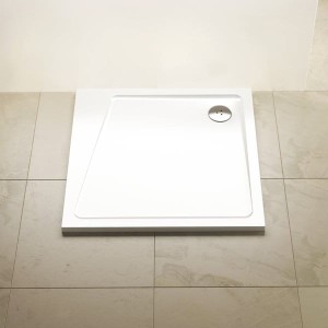 Ravak Perseus Pro 10°  brodzik 80x80x3,2 XA054401010 prysznicowy biały