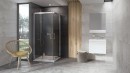 Ravak Perseus Pro 10° brodzik 90x90x3,2 XA057701010 prysznicowy biały