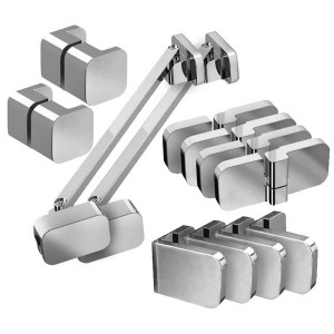 Ravak Brilliant zestaw montażowy B SET BSRV4, BSKK4-100 do kabiny prysznicowej D01000A074 chrom  