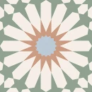 Gayafores Taco Soleil Mint 16,5x16,5 płytka patchwork