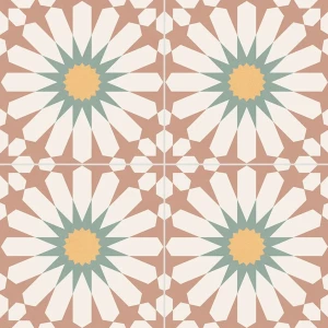 Gayafores Soleil Burdeos 33,15x33,15 płytka patchwork 