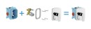 Ravak Classic CL 066.00CR X070089 bateria prysznicowa podtynkowa jednouchwytowa bez przełącznika do R-box chrom