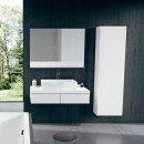 Ravak Chrome CR 015.00BL X070429 bateria umywalkowa wysoka stojąca jednouchwytowa czarna