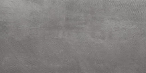 Płytka gresowa imitująca metal w kolorze szarym, powierzchnia strukturalna Italgraniti Metaline Zinc Melt ML04BAM 60x120