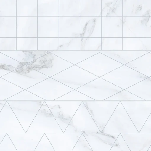 Gayafores Brick Velvet Geo Blanco 33,15x33,15 płytka dekoracyjna