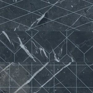 Gayafores Brick Velvet Geo Negro 33,15x33,15 płytka dekoracyjna 