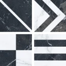 Gayafores Taco Velvet Geo Negro 16,5x16,5 płytka dekoracyjna