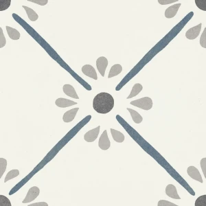 Peronda/Harmony Provenza Blue Flower 22,3x22,3 płytka gresowa patchwork