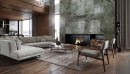 Opoczno Stonington Grey Polished Rect 59,8x59,8 płytka kamienna