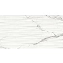 Opoczno Ginevra White Structure Glossy Rect 29,8x59,8 płytka dekoracyjna