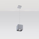 Sollux Lampa wisząca QUAD 1 szary