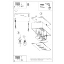 Sollux Plafon MONO 3 biały