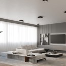 Sollux Plafon MONO 3 czarny