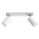 Sollux Plafon RING 2 biały