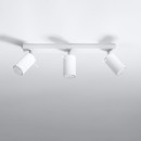 Sollux Plafon RING 3L biały