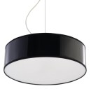 Sollux Lampa wisząca ARENA 35 czarna