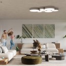 Sollux Plafon ARENA 45 szara