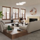 Sollux Plafon ARENA 25 biały