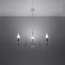 Sollux Żyrandol MINERWA 3 biały