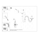 Sollux Kinkiet MINERWA czarny