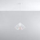 Sollux Lampa wisząca UMBERTO biała