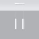 Sollux Lampa wisząca LAGOS 2 biały