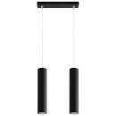 Sollux Lampa wisząca LAGOS 2 czarny