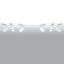 Sollux Plafon RING 6L biały