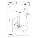 Sollux Kinkiet SOLIDO czarny