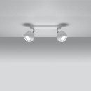 Sollux Plafon OCULARE 2 biały