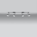 Sollux Plafon OCULARE 4L biały