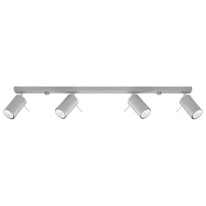 Sollux Plafon RING 4L szary 