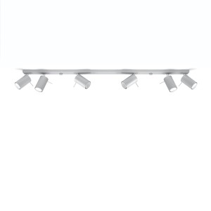 Sollux Plafon RING 6L szary 