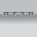 Sollux Plafon RING 6L szary