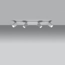 Sollux Plafon MERIDA 4L biały