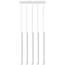 Sollux Lampa wisząca PASTELO 5 biała