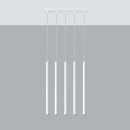 Sollux Lampa wisząca PASTELO 5 biała