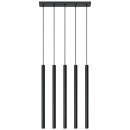 Sollux Lampa wisząca PASTELO 5 czarna