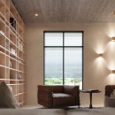 Sollux Plafon QUAD naturalne drewno