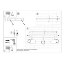 Sollux Plafon DIREZIONE 3 czarny