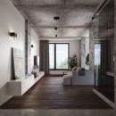 Sollux Kinkiet QUAD MAXI szary